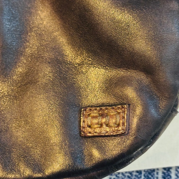 BEDSTU TEJI LEATHER BACKPACK - BLACK TEAK RUSTIC New with Tags and Dust Bag - Picture 12 of 16